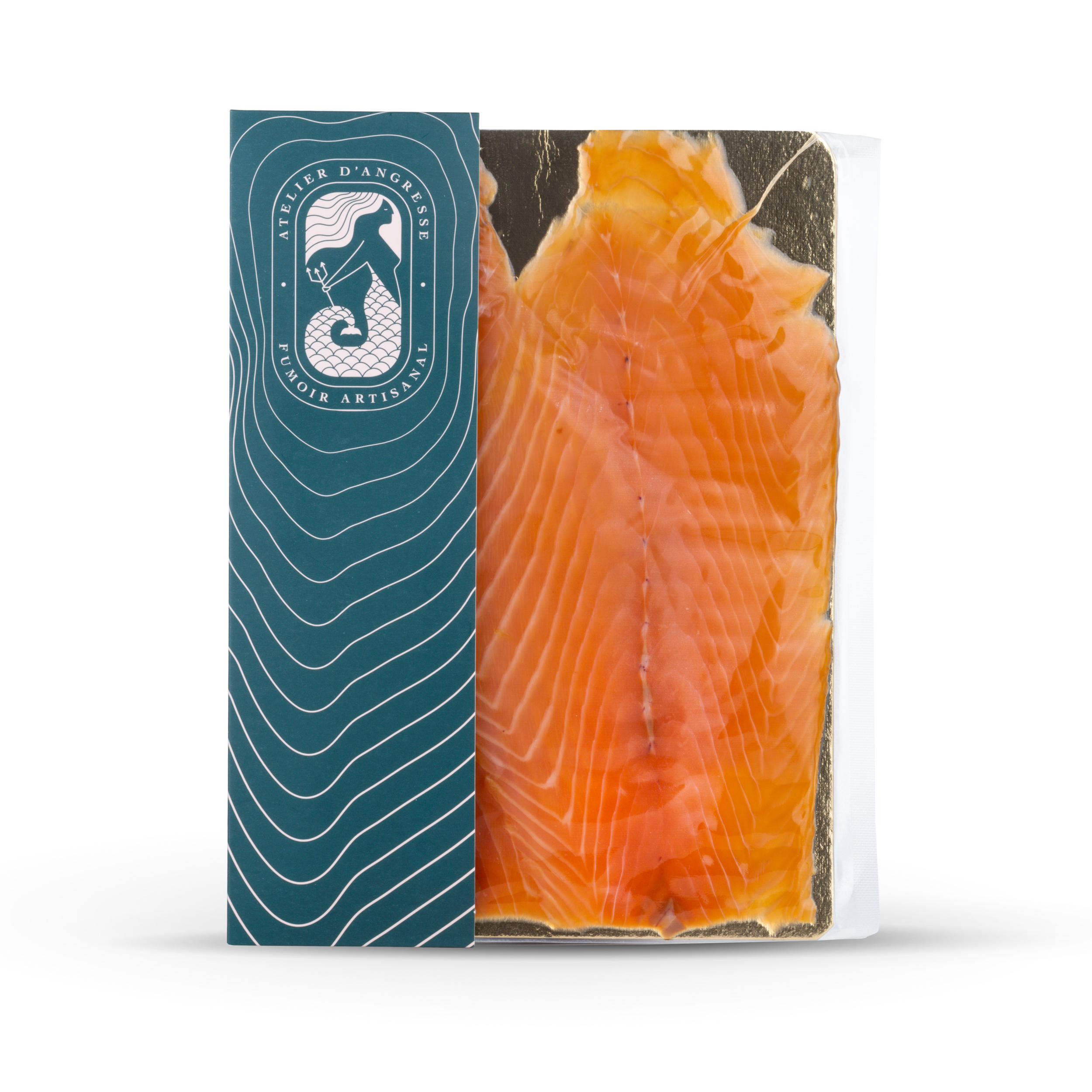 Vente en ligne tranches saumon fumé artisanal sur plaque